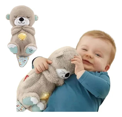 Nutria de Peluche Calmante Gris