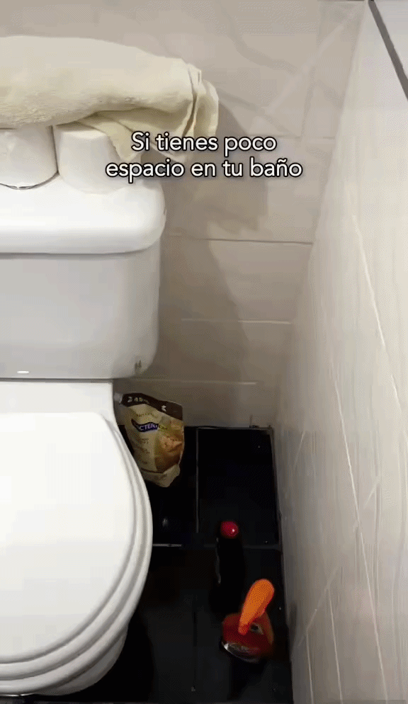 Tu Baño Organizado en 3 Minutos — Sin Taladro, Sin Perforaciones, Sin Excusas
